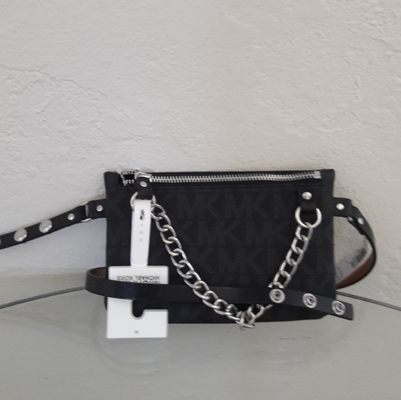 NWT MICHAEL KORS MK SIGNATURE FANNY PACK BAG - Picture 2 of 8